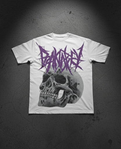 MORTAL “VOID PURPLE” Oversized T-Shirt – 240 GSM French Terry Streetwear